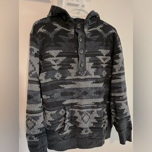 Aztec Print Sweatshirt